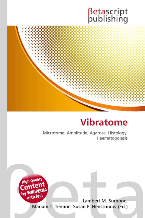 Kniha Vibratome Mariam T. Tennoe