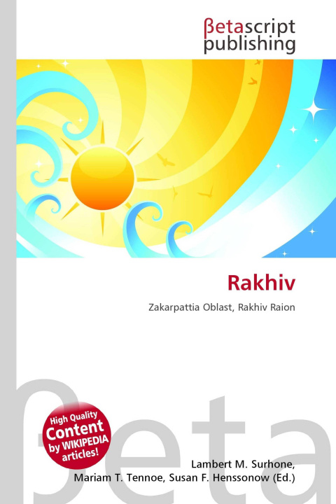 Kniha Rakhiv Mariam T. Tennoe