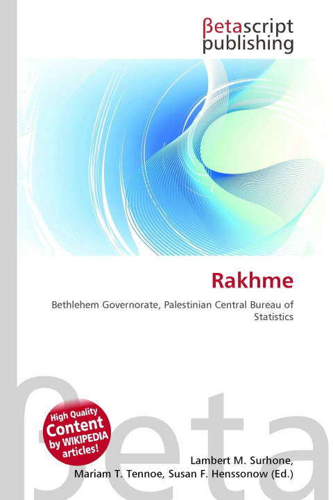 Kniha Rakhme Mariam T. Tennoe