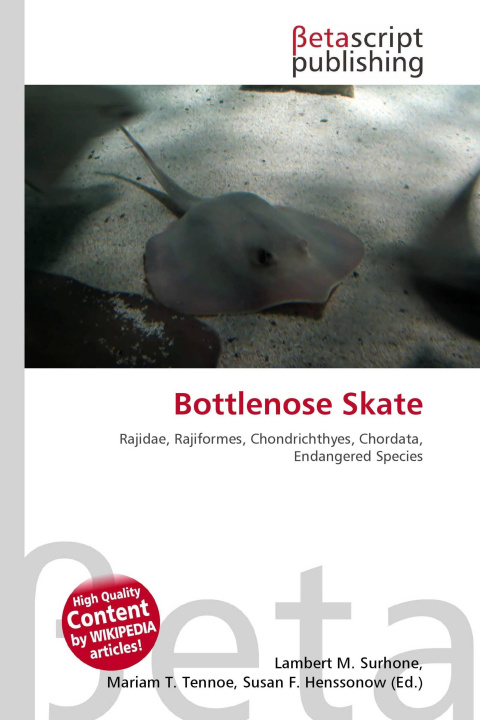 Kniha Bottlenose Skate Mariam T. Tennoe