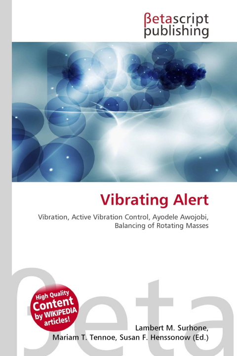 Kniha Vibrating Alert Mariam T. Tennoe