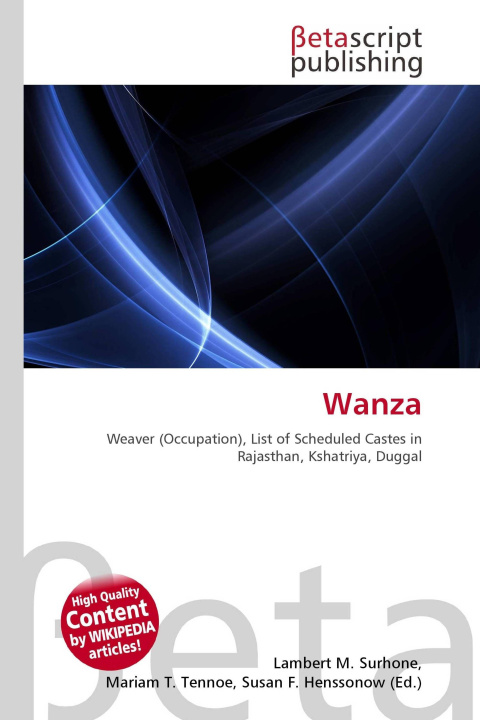 Kniha Wanza Mariam T. Tennoe