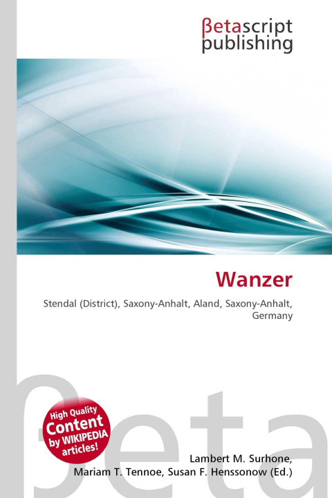 Kniha Wanzer Mariam T. Tennoe