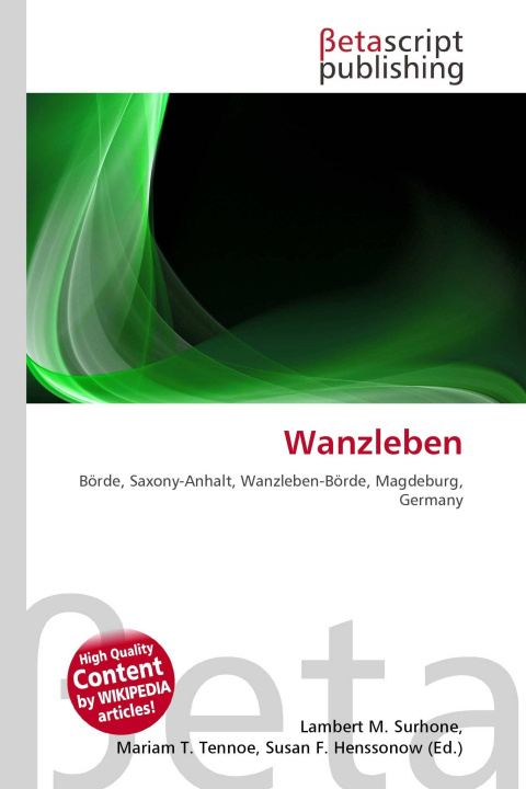 Knjiga Wanzleben Mariam T. Tennoe