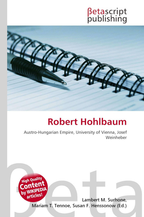Könyv Robert Hohlbaum Mariam T. Tennoe