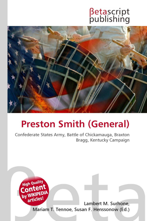 Kniha Preston Smith (General) Mariam T. Tennoe