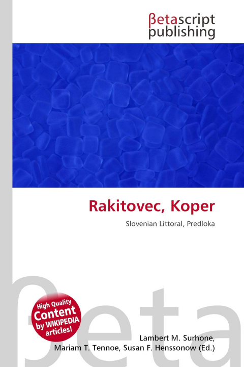 Kniha Rakitovec, Koper Mariam T. Tennoe