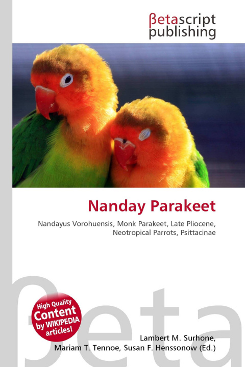 Kniha Nanday Parakeet Mariam T. Tennoe
