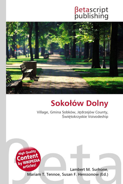 Kniha Soko¿ów Dolny Mariam T. Tennoe