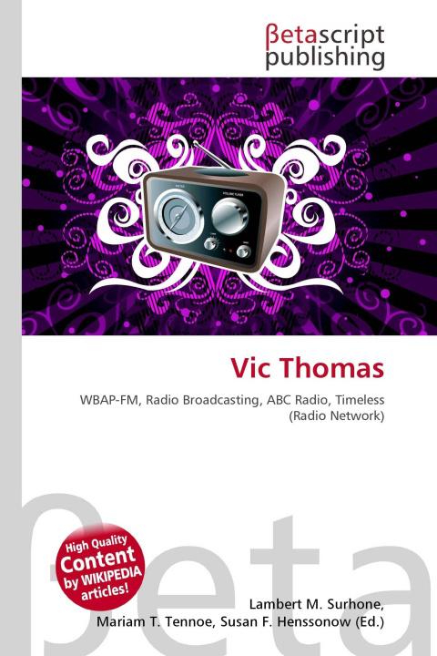 Kniha Vic Thomas Mariam T. Tennoe