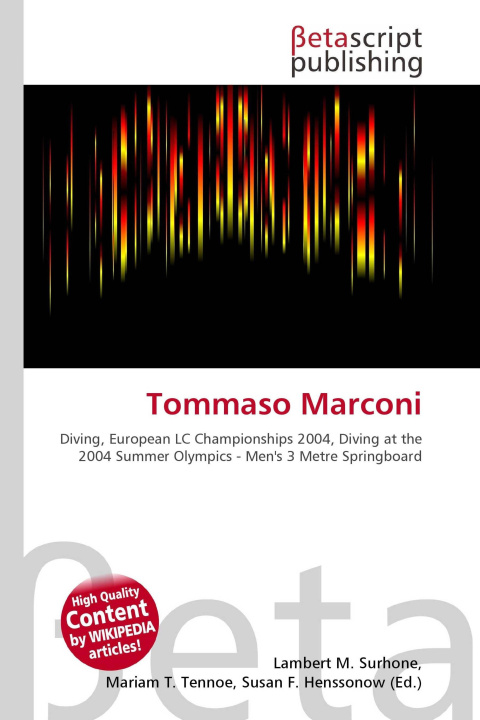 Kniha Tommaso Marconi Mariam T. Tennoe