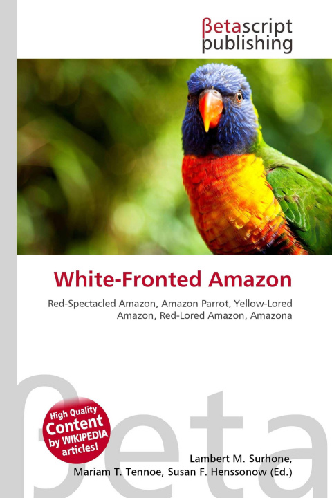 Kniha White-Fronted Amazon Mariam T. Tennoe