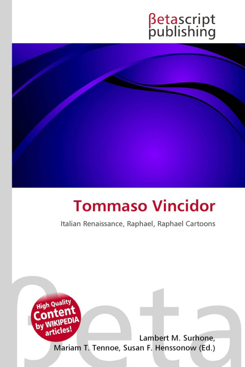 Kniha Tommaso Vincidor Mariam T. Tennoe