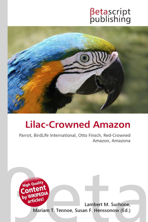 Kniha Lilac-Crowned Amazon Mariam T. Tennoe