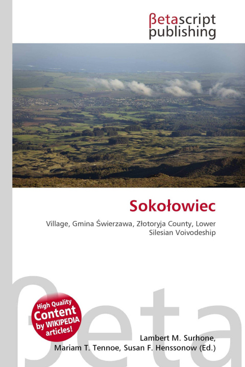 Kniha Soko¿owiec Mariam T. Tennoe