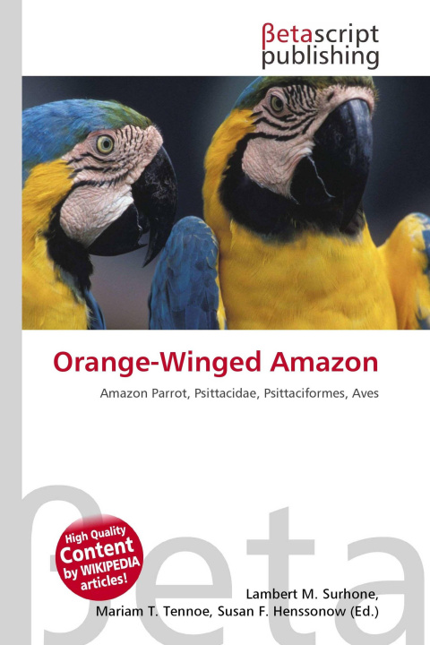 Kniha Orange-Winged Amazon Mariam T. Tennoe
