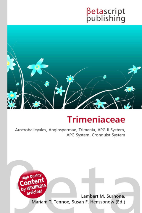Kniha Trimeniaceae Mariam T. Tennoe