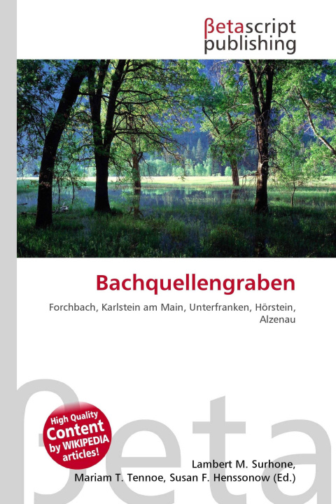Könyv Bachquellengraben Mariam T. Tennoe