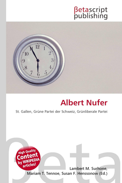 Kniha Albert Nufer Mariam T. Tennoe