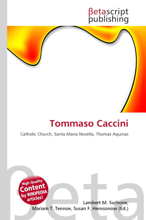 Knjiga Tommaso Caccini Mariam T. Tennoe