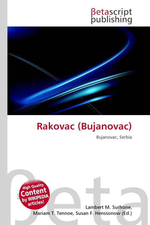 Kniha Rakovac (Bujanovac) Mariam T. Tennoe