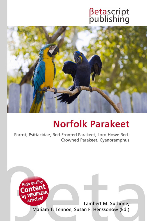 Kniha Norfolk Parakeet Mariam T. Tennoe