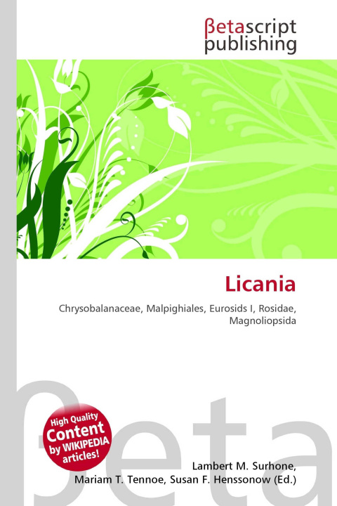 Kniha Licania Mariam T. Tennoe