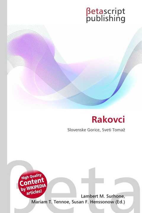 Kniha Rakovci Mariam T. Tennoe