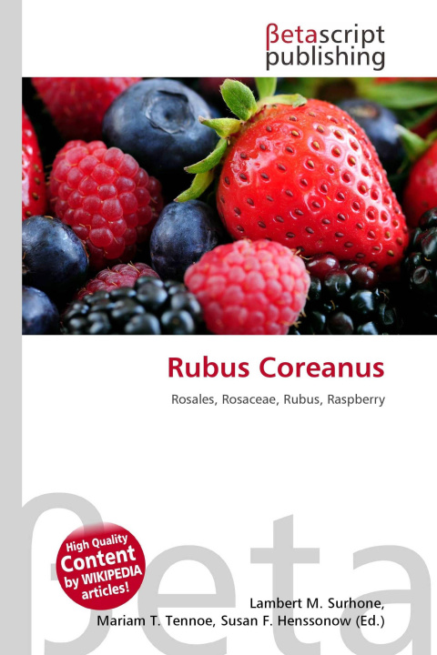 Kniha Rubus Coreanus Mariam T. Tennoe