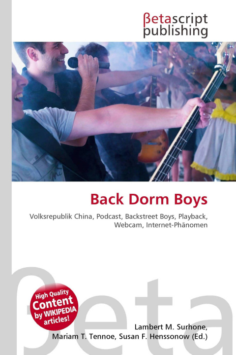 Kniha Back Dorm Boys Mariam T. Tennoe