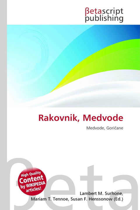 Könyv Rakovnik, Medvode Mariam T. Tennoe
