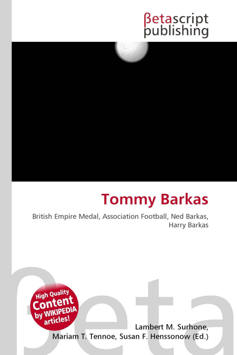 Kniha Tommy Barkas Mariam T. Tennoe