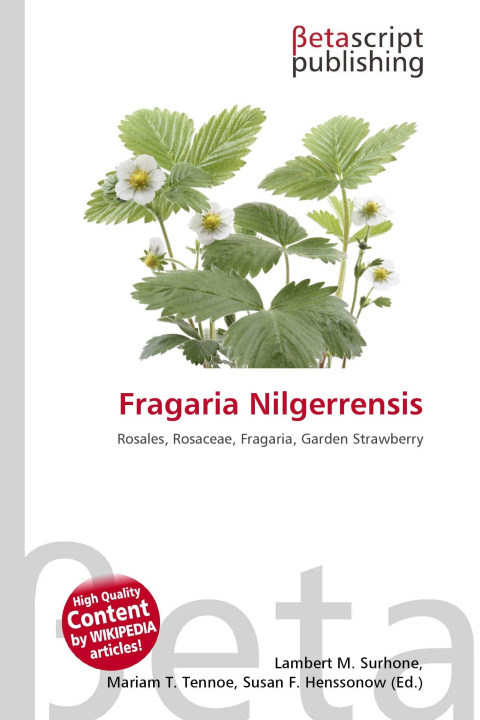 Kniha Fragaria Nilgerrensis Mariam T. Tennoe