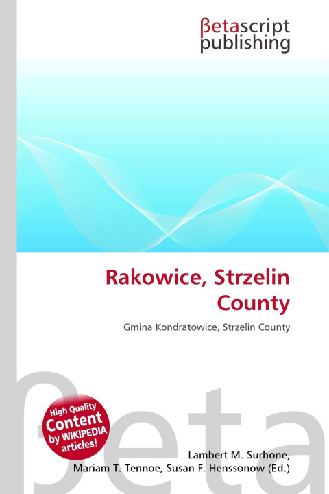Könyv Rakowice, Strzelin County Mariam T. Tennoe