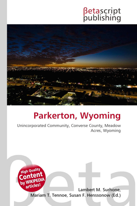 Kniha Parkerton, Wyoming Mariam T. Tennoe