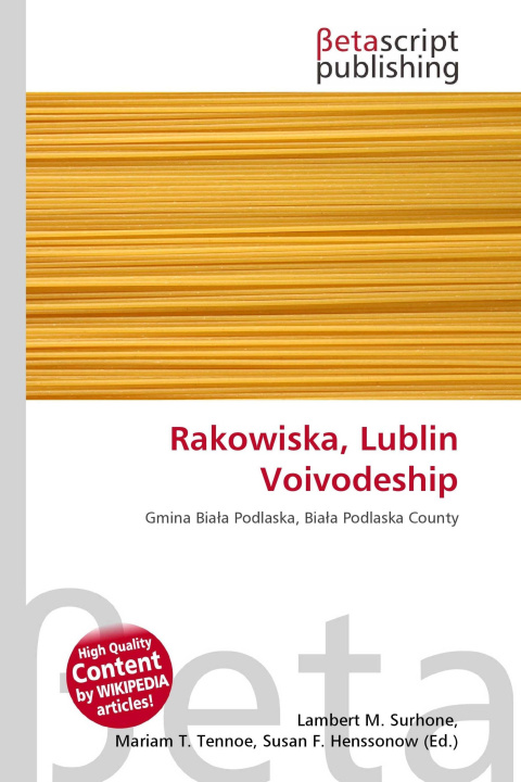 Knjiga Rakowiska, Lublin Voivodeship Mariam T. Tennoe