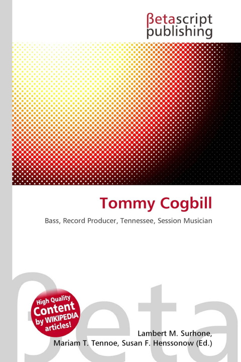 Kniha Tommy Cogbill Mariam T. Tennoe