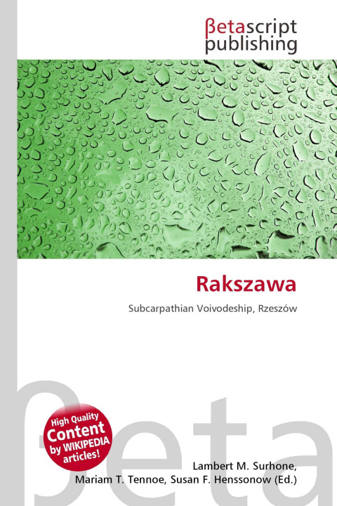 Kniha Rakszawa Mariam T. Tennoe