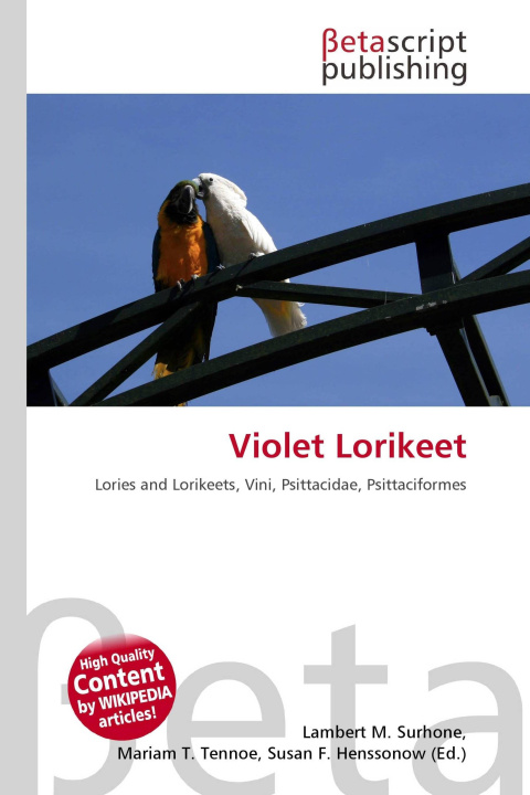Kniha Violet Lorikeet Mariam T. Tennoe