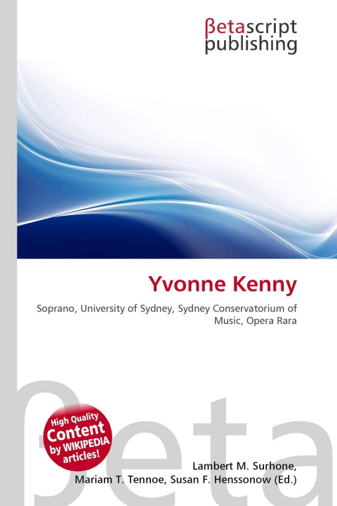 Kniha Yvonne Kenny Mariam T. Tennoe