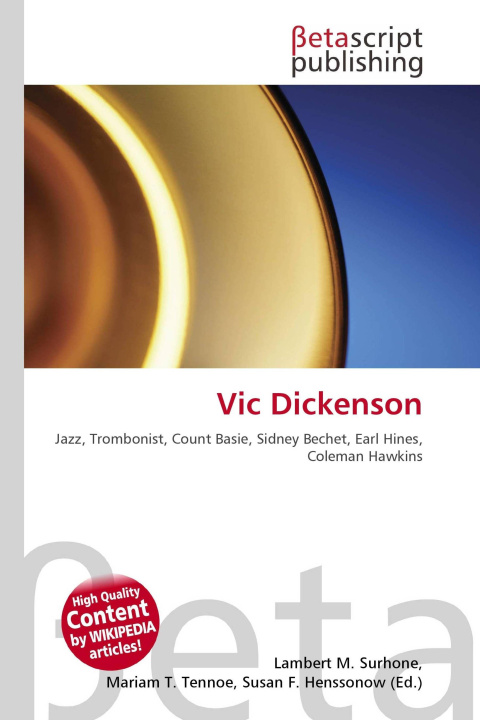Kniha Vic Dickenson Mariam T. Tennoe