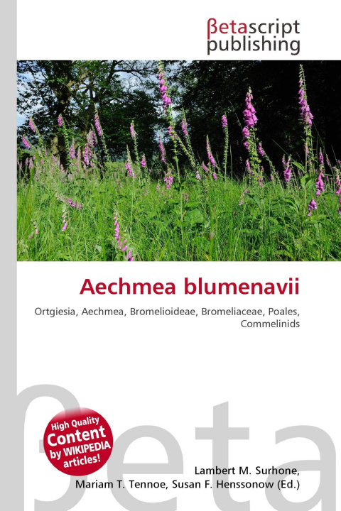 Knjiga Aechmea blumenavii Mariam T. Tennoe