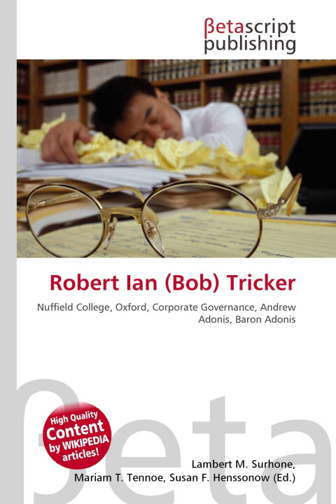 Knjiga Robert Ian (Bob) Tricker Mariam T. Tennoe