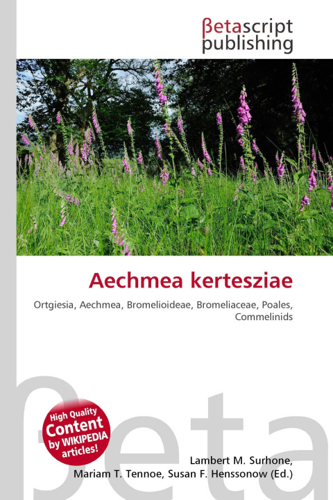 Kniha Aechmea kertesziae Mariam T. Tennoe