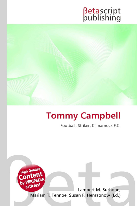 Kniha Tommy Campbell Mariam T. Tennoe