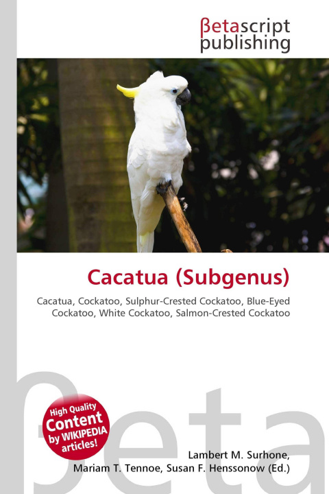 Kniha Cacatua (Subgenus) Mariam T. Tennoe