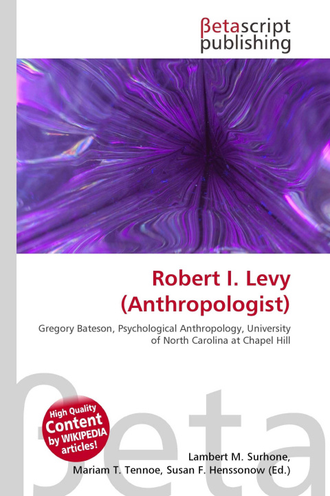 Kniha Robert I. Levy (Anthropologist) Mariam T. Tennoe