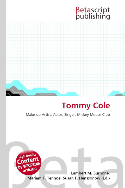 Kniha Tommy Cole Mariam T. Tennoe