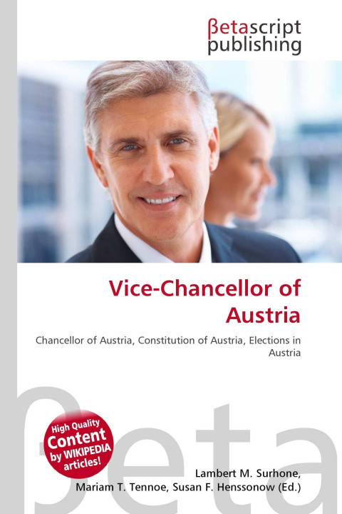 Kniha Vice-Chancellor of Austria Mariam T. Tennoe