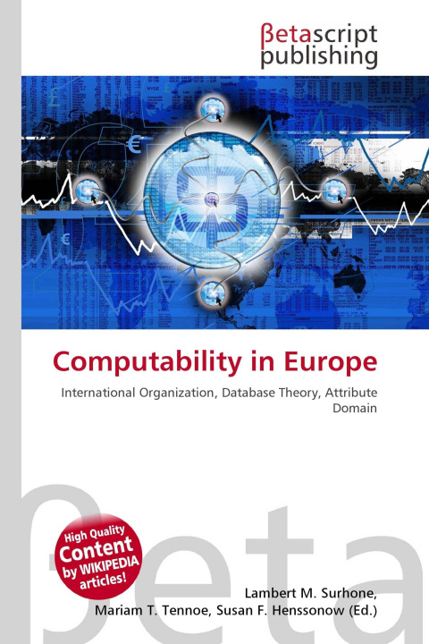 Kniha Computability in Europe Mariam T. Tennoe